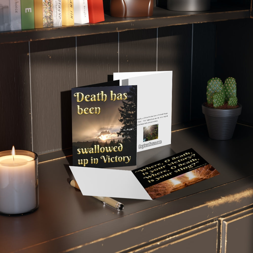 &quot;Death Defeated&quot; Card Set + Envelopes