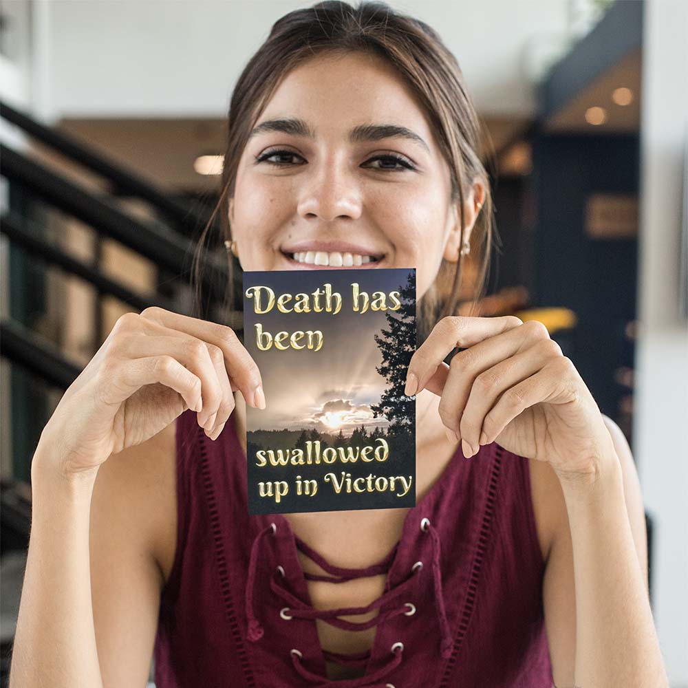 &quot;Death Defeated&quot; Card Set + Envelopes