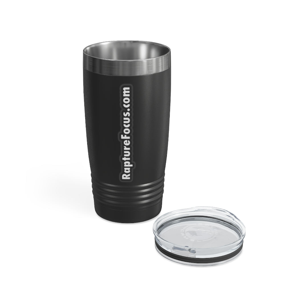 Stainless Steel Black Tumbler 20oz. (Blank)